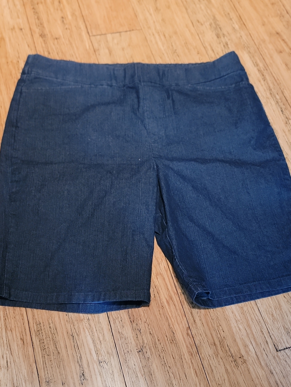 chic Dark Blue Denim Women's Shorts